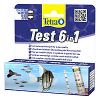 Набор Tetra Test 6 in 1 для тестирования воды в аквариуме 25 шт (175488)