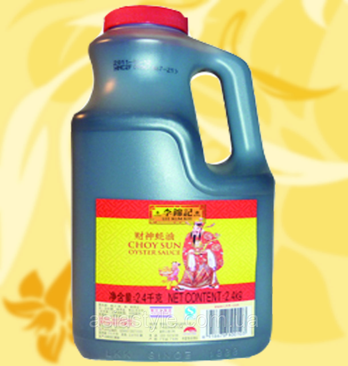 Устричний соус, Choy Sun brand, Lee Kum Kee, 桶装李錦記财神蚝油 , Китай, 2,4 кг, Ч
