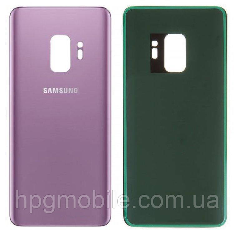 Задня панель корпусу (кришка акумулятора) для Samsung Galaxy S9 G960, оригінал Фіолетовий — Lilac Purple, фото 1