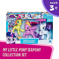 Набір з трьох поні My Little Pony Toy Twilight Sparkle, Rarity & Fluttershy