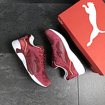 Чоловічі кросівки Puma Trinomic,замшеві,бордові 44,45 р, фото 3