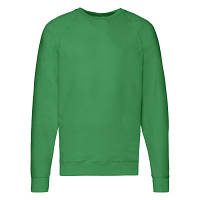 Мужской свитшот-реглан демисезонный ярко-зеленый - S, M, XL, 2XL