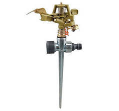 Дощувач (зрошувач) імпульсний для газону металевий, Presto-PS (8105D)