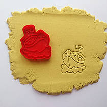 3D формочки-вирубки для пряників "Корабель 4"