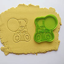 3D-формочки-вирубки для пряників "Ведмедик 49"
