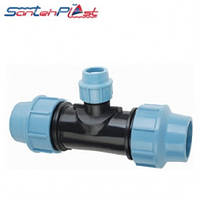 Трійник ПНД редукційний 75*40*75