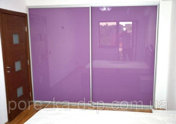 Двері розсувні для шафи-купе Лакобель RAL, фото 1