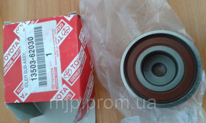 Ролик ременя натягувача грм, направляючий, оригінал 13503-62030