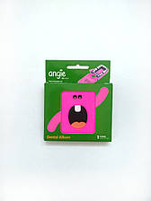 Альбом для молочних зубів Angie, рожевий - 1 шт. ( в упаковці)