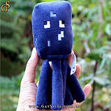 Іграшка Восьминіг з Minecraft Squid 18 х 7 см, фото 3