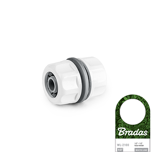 Муфта — з'єднувач 1/2" — 1/2" WHITE LINE WL-2100 Bradas