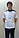 Чоловічий костюм сорочкова тканина на гудзиках комір стійка, фото 4