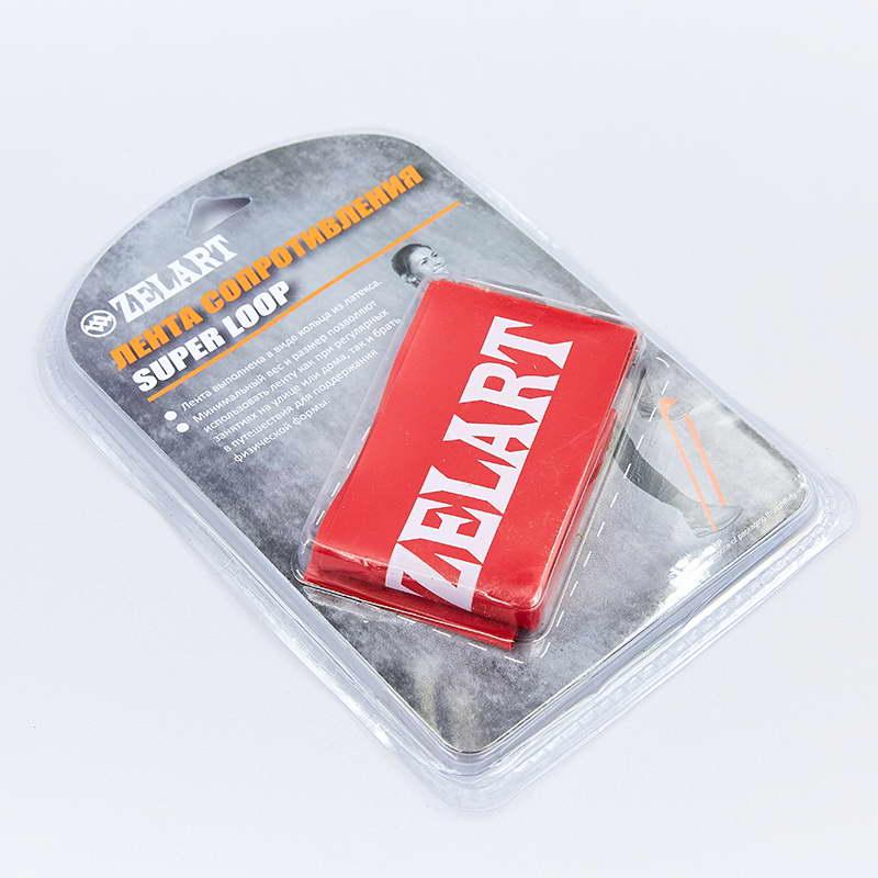 Стрічка опору LOOP BANDS 8228-2 (50x5,08x0,5см) червона, фото 1