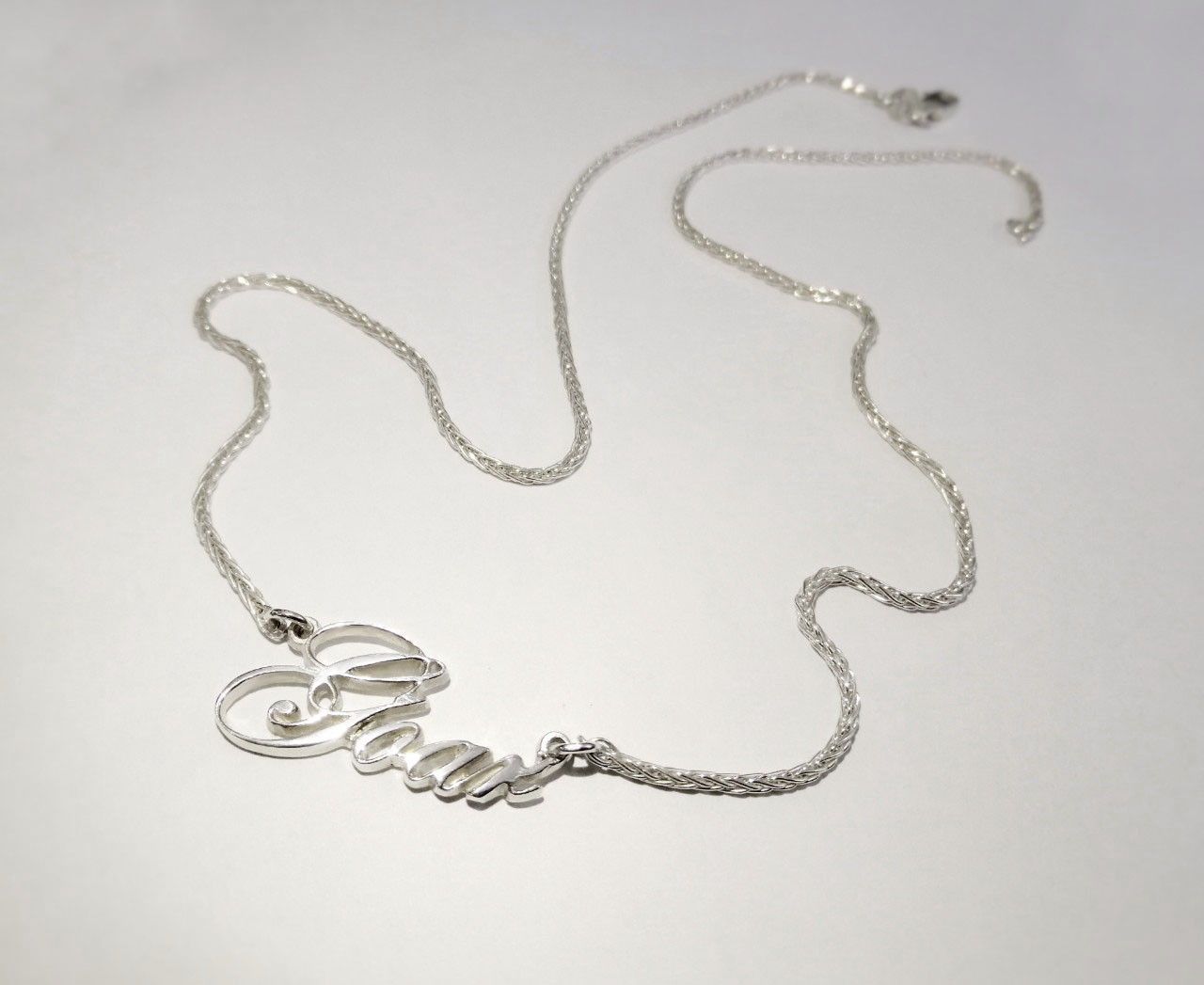 Срібний іменна кольє Goar DARIY 932-000