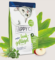 Сухий корм для кішок HAPPY CAT (Хеппі Кет) Sensitive Land-Geflugel з домашньою птицею, 4 кг