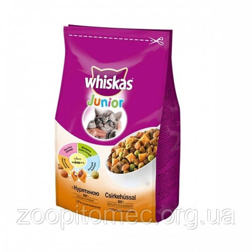 Сухий корм для кішок Whiskas (Віскас) з куркою, 800 г