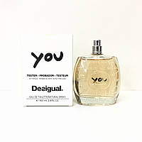 Оригінальна жіноча туалетна вода DESIGUAL You 100ml тестер, східно-квітковий аромат