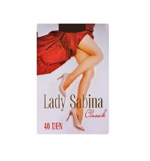 Колготи САБІНА 40 den No6 натуральні