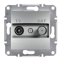 Розетка спутниковая оконечная алюминиевая TV-SAT Asfora Schneider electric EPH3400161