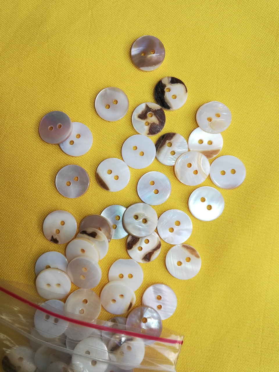 Гудзики з мідії PG383 №20/13мм, фото 1