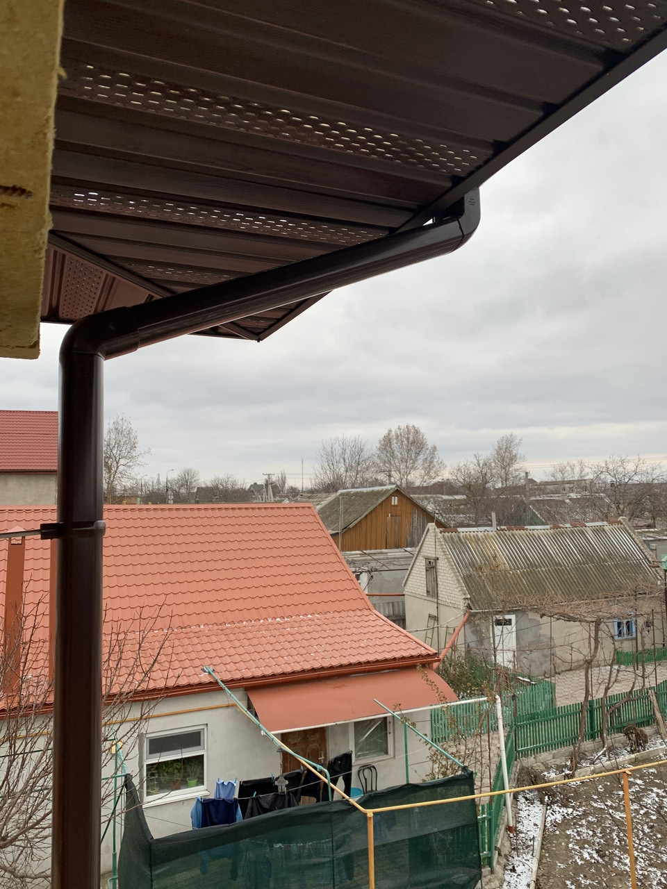 Монтаж водостоків