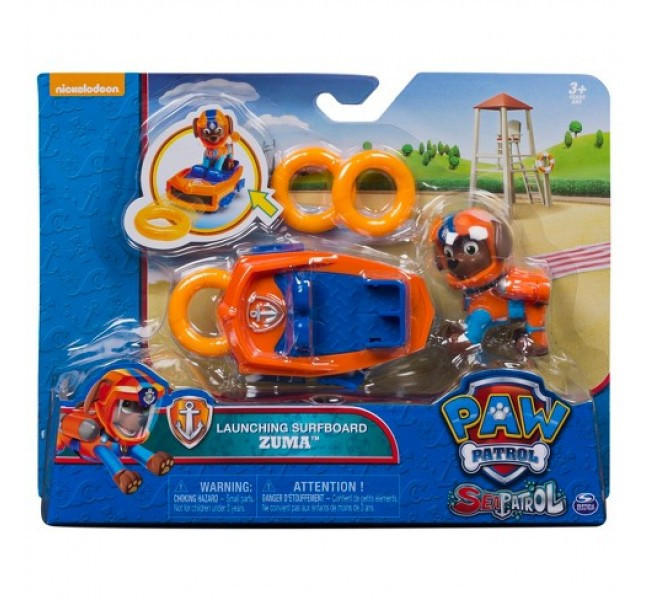 Щенячий патруль Зума серфер Paw Patrol Zuma Launching Surfboard, фото 1