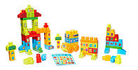 Конструктор 120 деталей Учим математику Mega Bloks Build ´N Learn Math