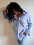 Блуза з кишенями в клітинку, фото 6