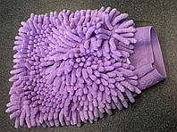 Качественная двухсторонняя рукавичка из микрофибры