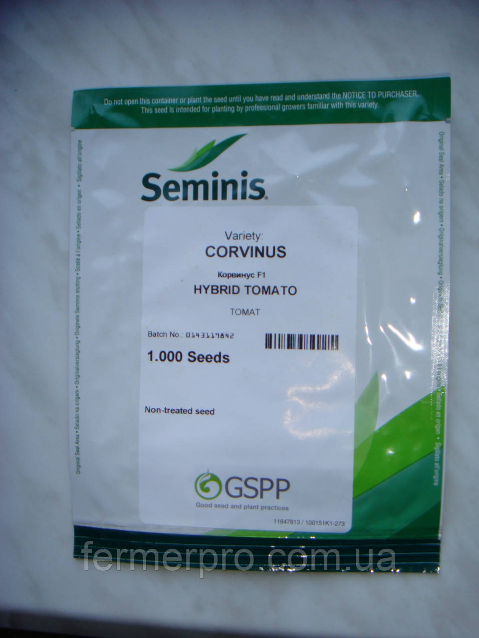 Семена томат Корвинус F1 1000 семян от Seminis - фото 3 - id-p64084722