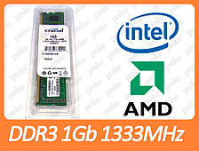 DDR3 1GB 1333 MHz (PC3-10600) Crucial CT12864BA1339