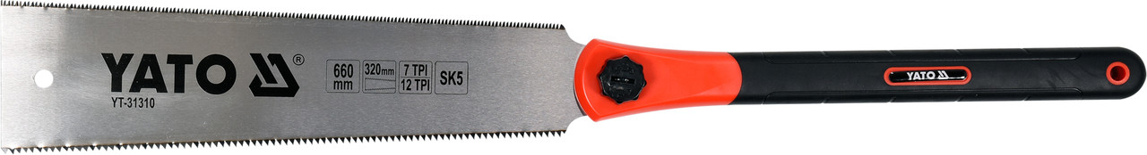 Пила японського типу двостороння YATO, 660/320 мм