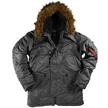 Куртка аляска ALPHA INDUSTRIES N-3B PARKA SAGE GREEN Чоловіча, фото 3