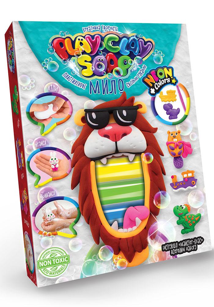 Набір для творчості "Пластилінова мило"PLAY CLAY SOAP", середній, укр., PCS-03-03U