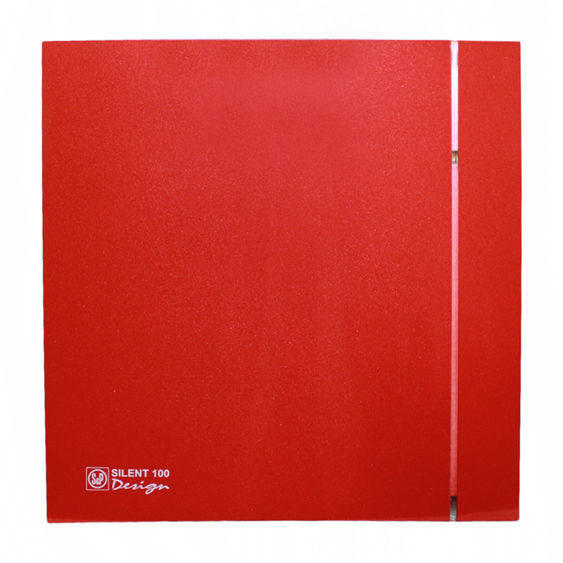 Вентилятор витяжний Silent - 100 CZ Red Design 4C у кухню ванну