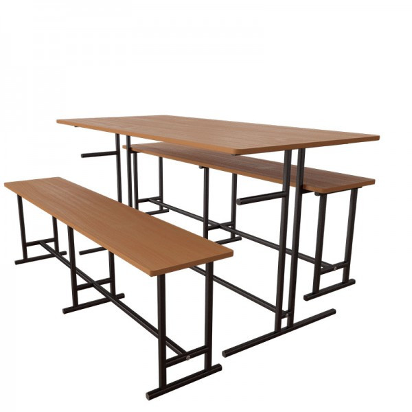 Комплект мебели для школьной столовой на 6 человек от производителя - фото 1 - id-p947663392
