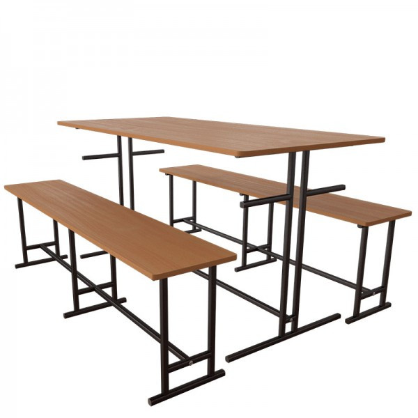 Комплект мебели для школьной столовой на 6 человек от производителя - фото 3 - id-p947663392