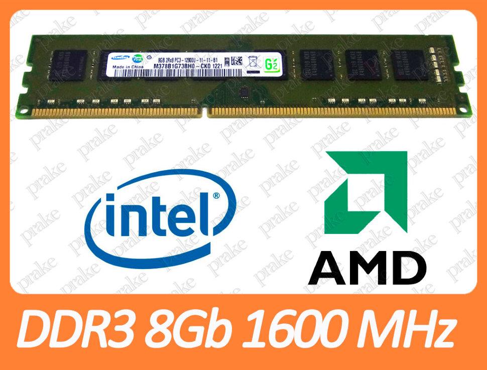 DDR3 8GB 1600 MHz (PC3-12800) різні виробники, фото 1