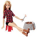 Лялька Барбі на пікніку турист світло і звук Barbie FDB44, фото 3