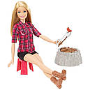 Лялька Барбі на пікніку турист світло і звук Barbie FDB44, фото 4