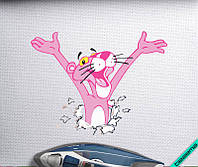 Термопринт на белье для беременных Розовая Пантера [Свой размер и материалы в ассортименте] Средний, 10