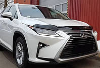 Дефлектор капота (Люкс!) мухобойка Lexus RX 2015-2019,PU5004816E, SIM, SLERX1512