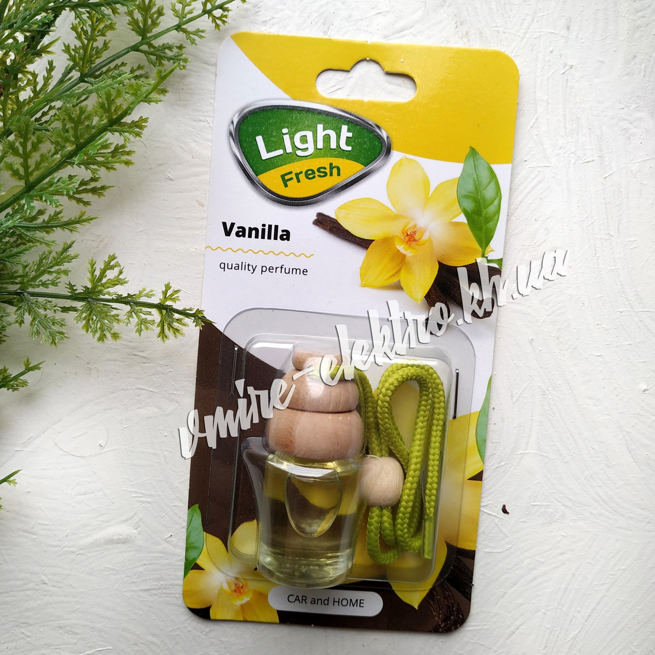 Ароматизатор в машину (ваніль) Light Fresh Vanilla