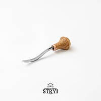 Кутовий штихель клюкарза 45°, 3мм STRYI Profi для різьби по дереву або лінолеуму, арт. 144503