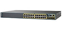 Коммутатор Cisco Catalyst 2960-X 24 GigE, 4 x 1G SFP, LAN Base (WS-C2960X-24TS-L)