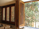 Ставні віконні з дуба та дерев'яні вікна , фото 2