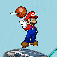Дизайн на ботфорты Марио с мячом [Свой размер и материалы в ассортименте] Средний, 10
