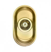 Мийка з нержавіючої сталі під стільницю Alveus Variant Vintage 70 + PVD (золото)