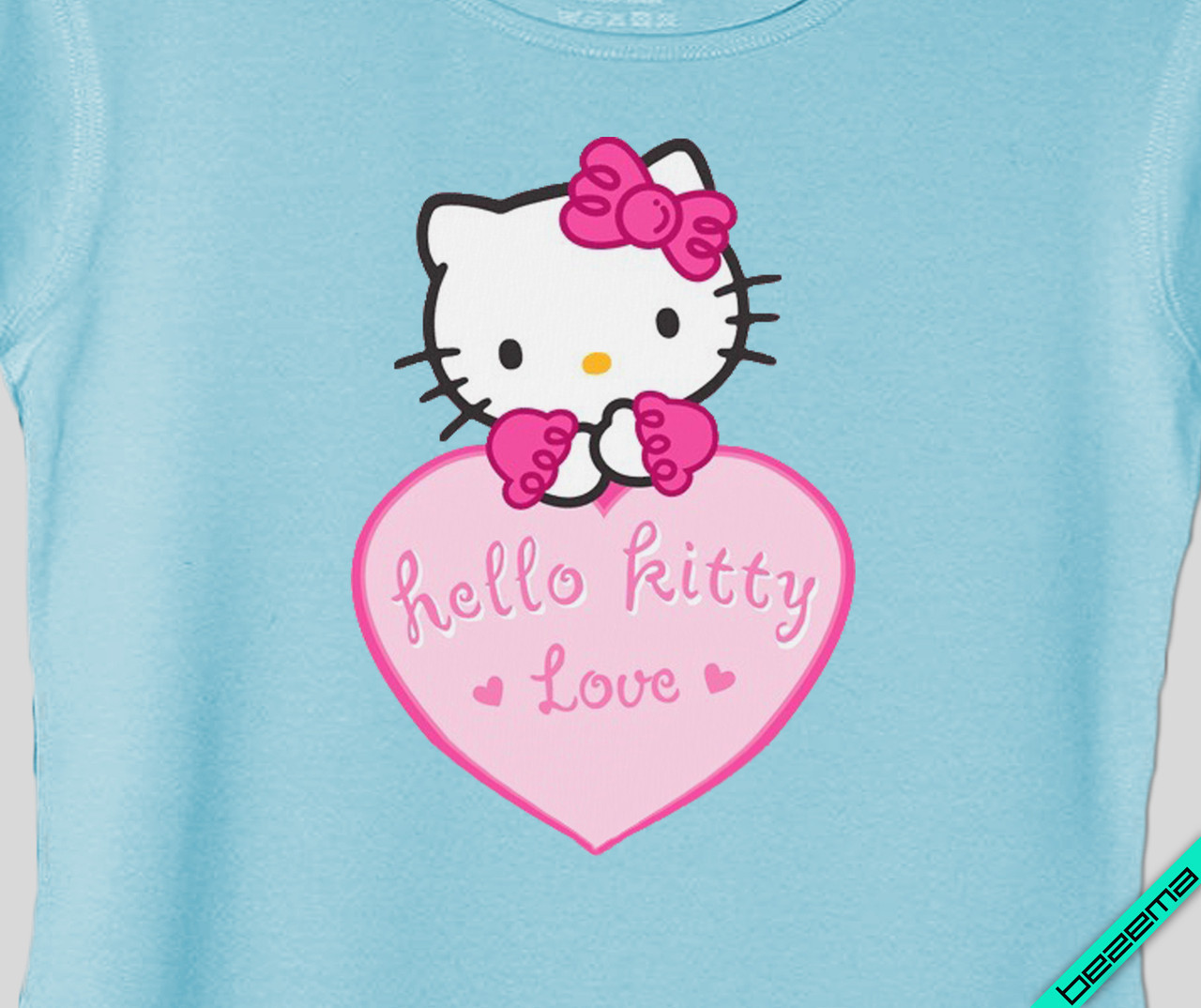 Переводки на комбинезоны термо Hello Kitty love [Свой размер и материалы в ассортименте] Средний, 10 - фото 1 - id-p947645195