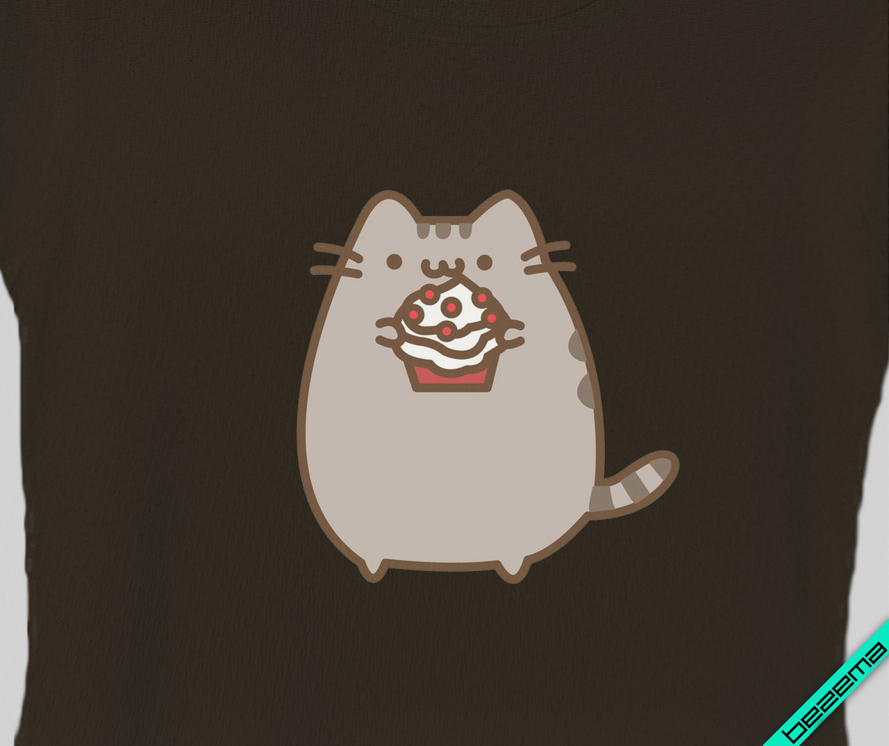 Термопереводки на костюмы Pusheen cat с кексом [Свой размер и материалы в ассортименте] Средний, 10 - фото 1 - id-p947648093